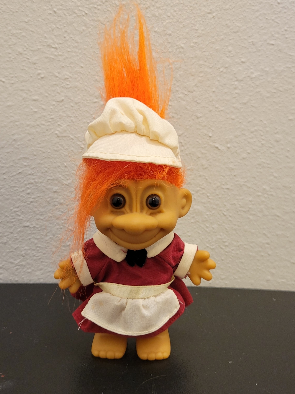 Orange Hair Kids Troll Bath Toy - Unbranded